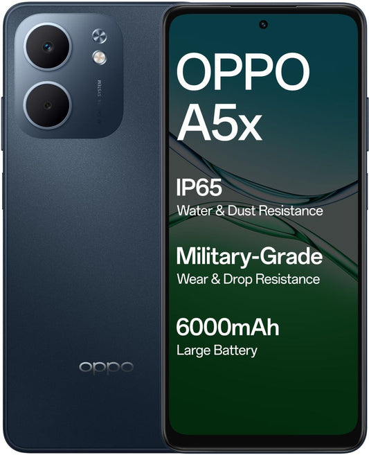 Oppo A5x 4G - Used phone Handset - Manufacturer Provided Image