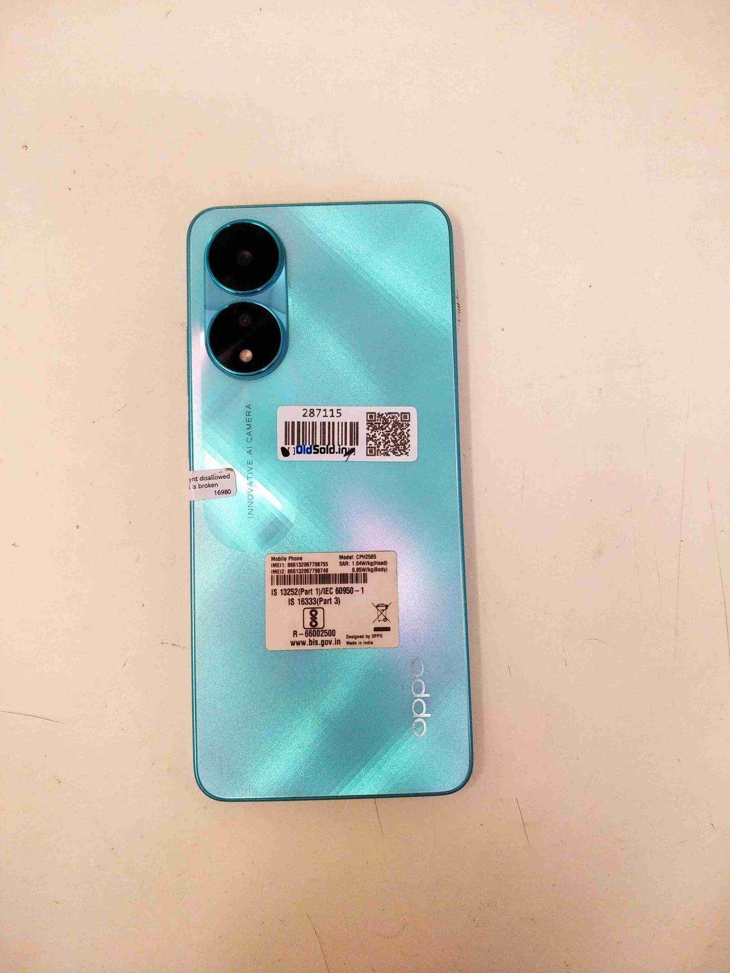Oppo A78 4G - Refurbished
