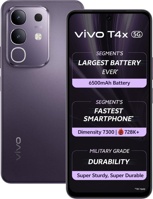 vivo T4x 5G - Refurbished Smartphone - Official Image