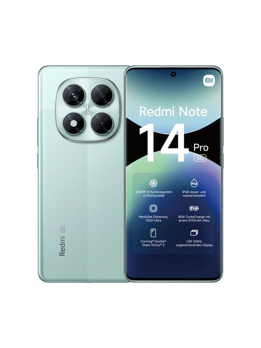 Xiaomi Redmi Note 14 Pro 5G - Certified Refurbished Cell Phone - Genuine Manufacturer Picture