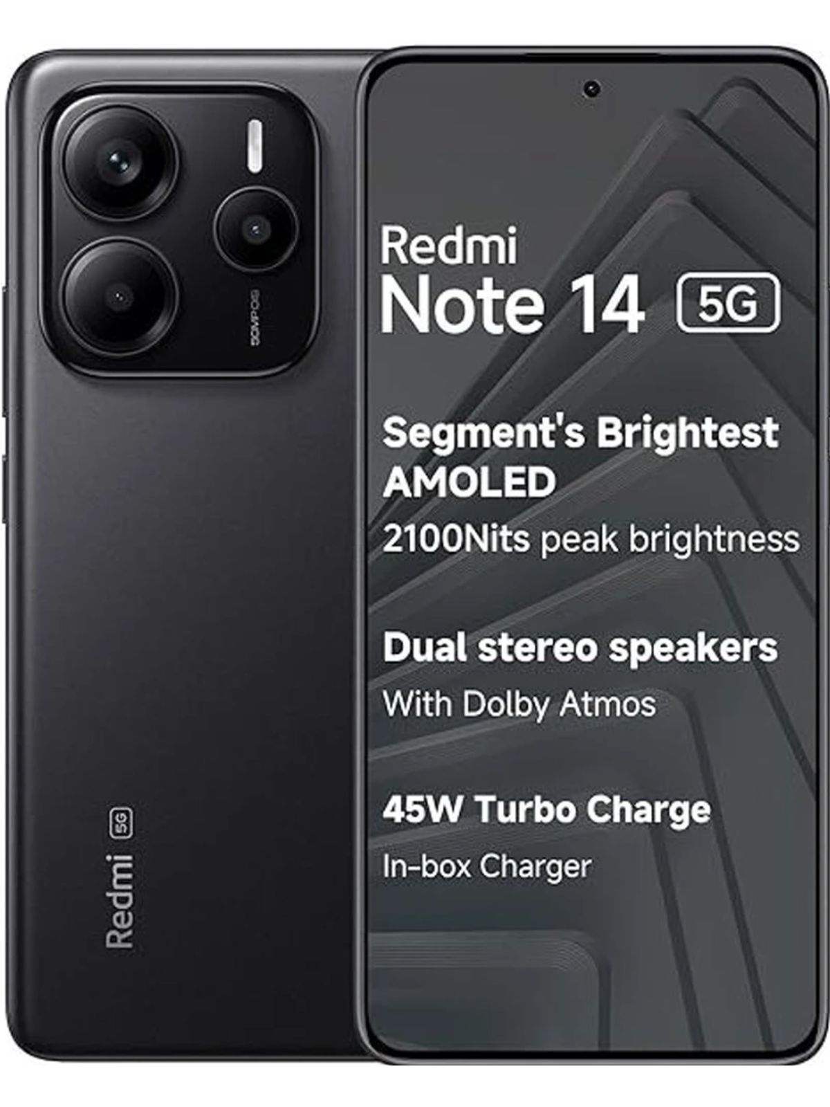 Xiaomi Redmi Note 14 5G - Renewed Mobile Device - Authentic Product Photo