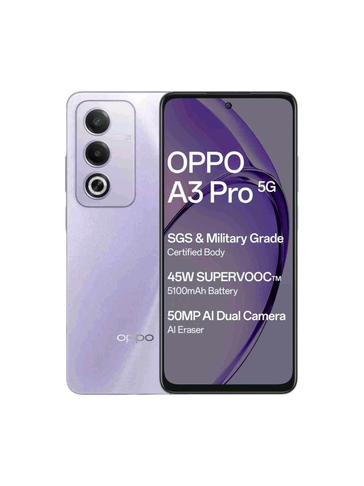 Oppo A3 Pro 5G - Used phone Handset - Manufacturer Provided Image