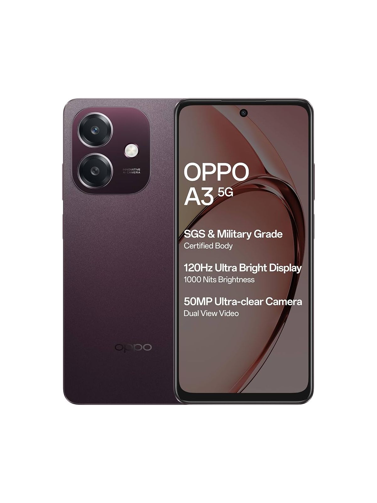 Oppo A3 5G - Certified Refurbished Cell Phone - Genuine Manufacturer Picture