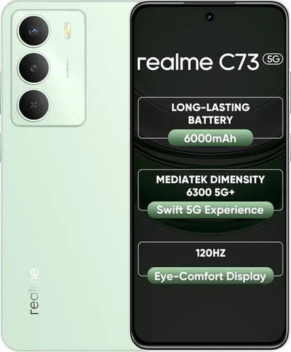Realme C73 5G - Renewed Mobile Device - Authentic Product Photo