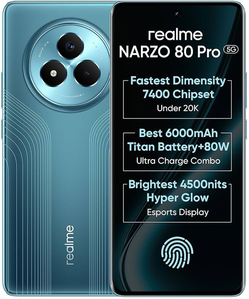 Realme Narzo 80 Pro 5G - Open Box Device - Original Device Image