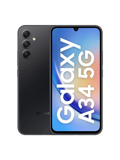 Samsung Galaxy A34 5G - Certified Refurbished Cell Phone - Genuine Manufacturer Picture