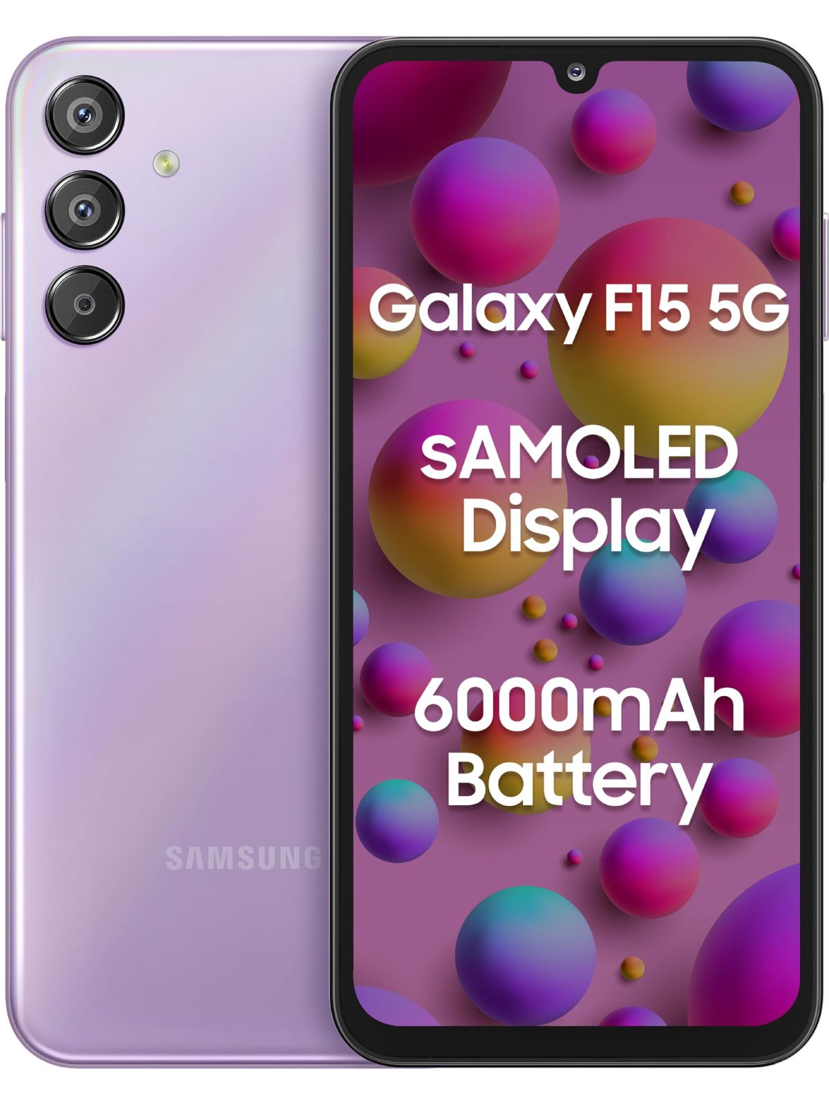 Samsung Galaxy F15 5G - Certified Refurbished Cell Phone - Genuine Manufacturer Picture