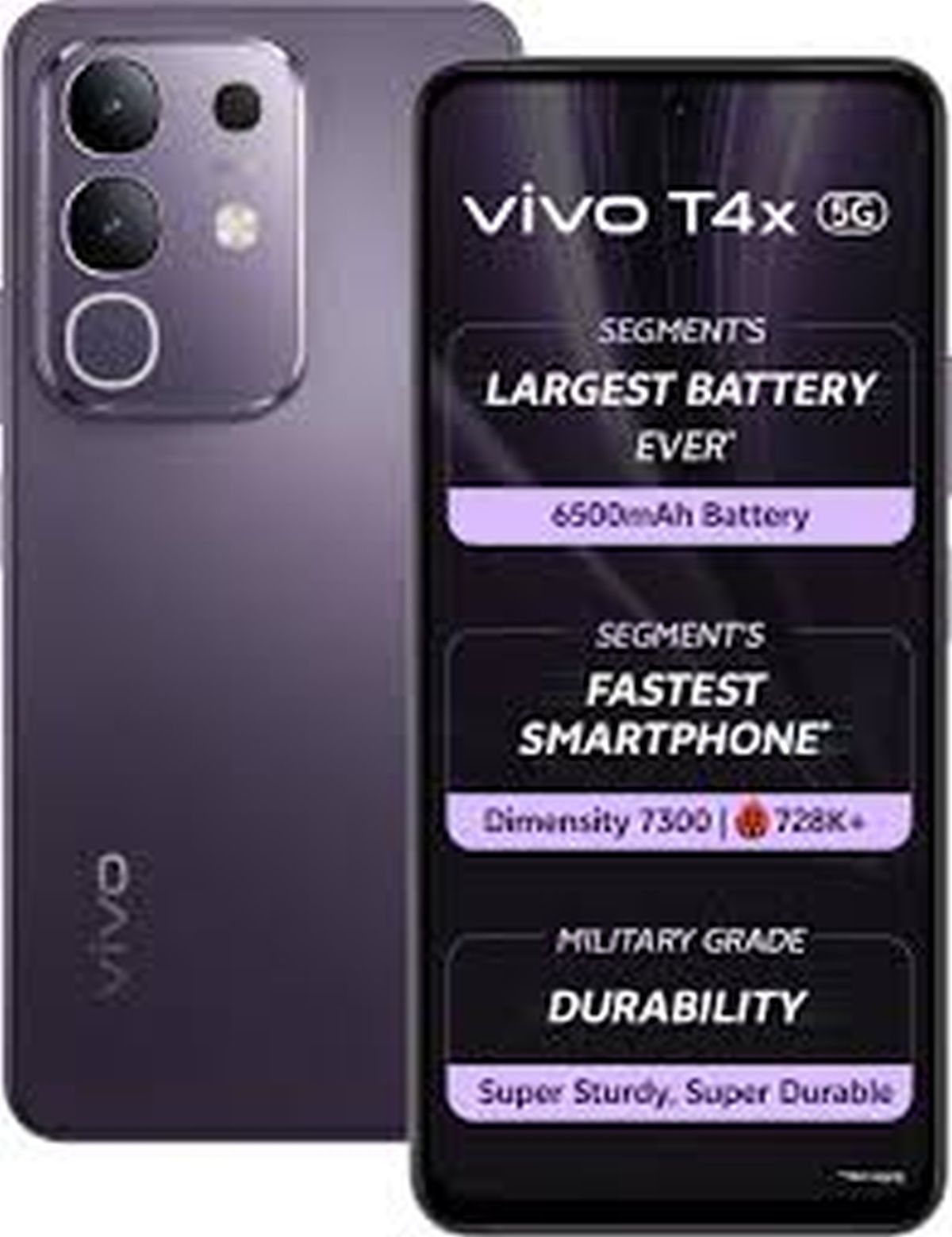 vivo T4x 5G - Used phone Handset - Manufacturer Provided Image