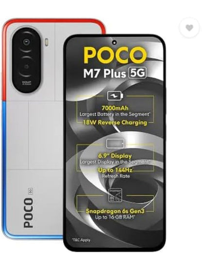 Xiaomi Poco M7 Plus 5G - Refurbished Smartphone - Official Image