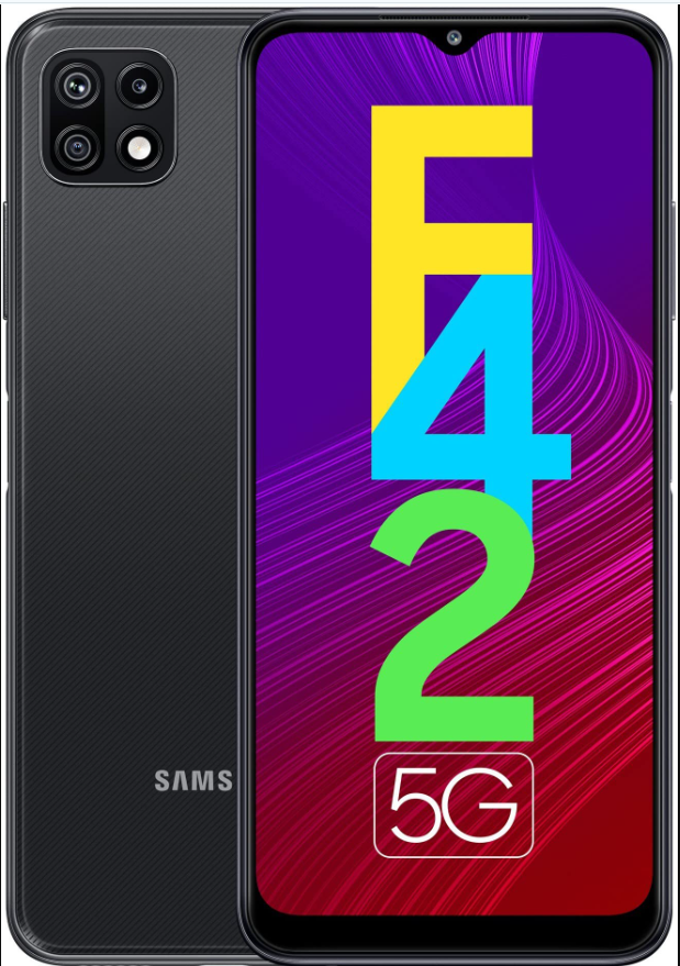 Samsung Galaxy F42 5G - Certified Refurbished Cell Phone - Genuine Manufacturer Picture